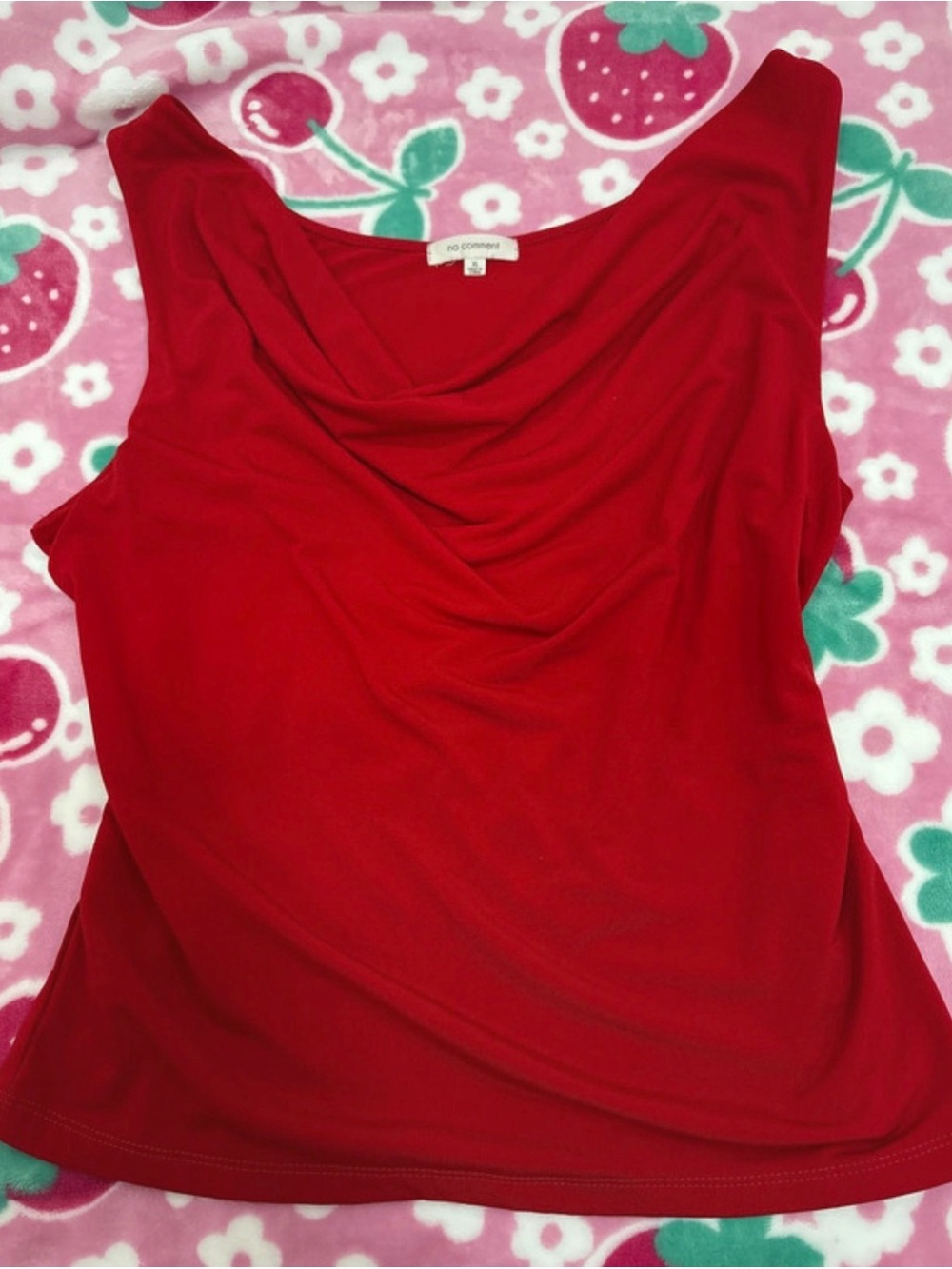 Red Dressy top